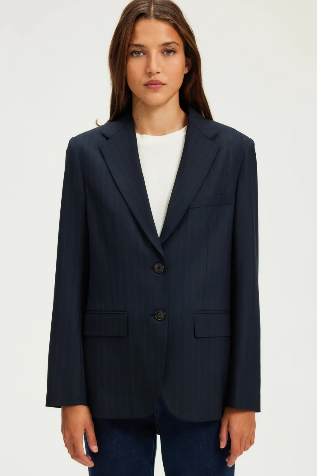 Blazer à fines rayures - MAENDRA | Pablo New