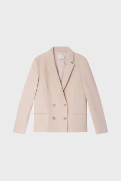 Blazer croisé écru - MAGALIE | Pablo New