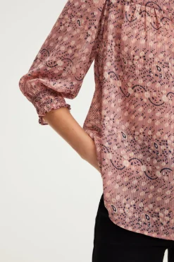 Blouse en mousseline fleurie - BELPHERA | Pablo Discount