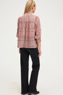 Blouse en mousseline fleurie - BELPHERA | Pablo Discount