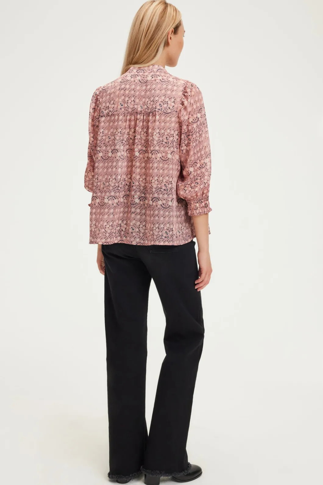 Blouse en mousseline fleurie - BELPHERA | Pablo Discount