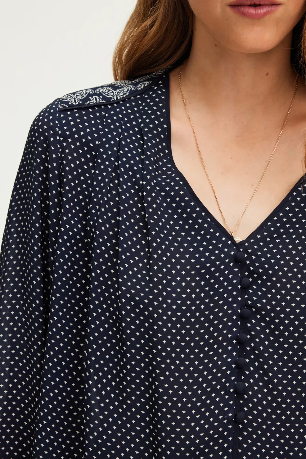 Blouse fluide imprimée - BELYS | Pablo Fashion