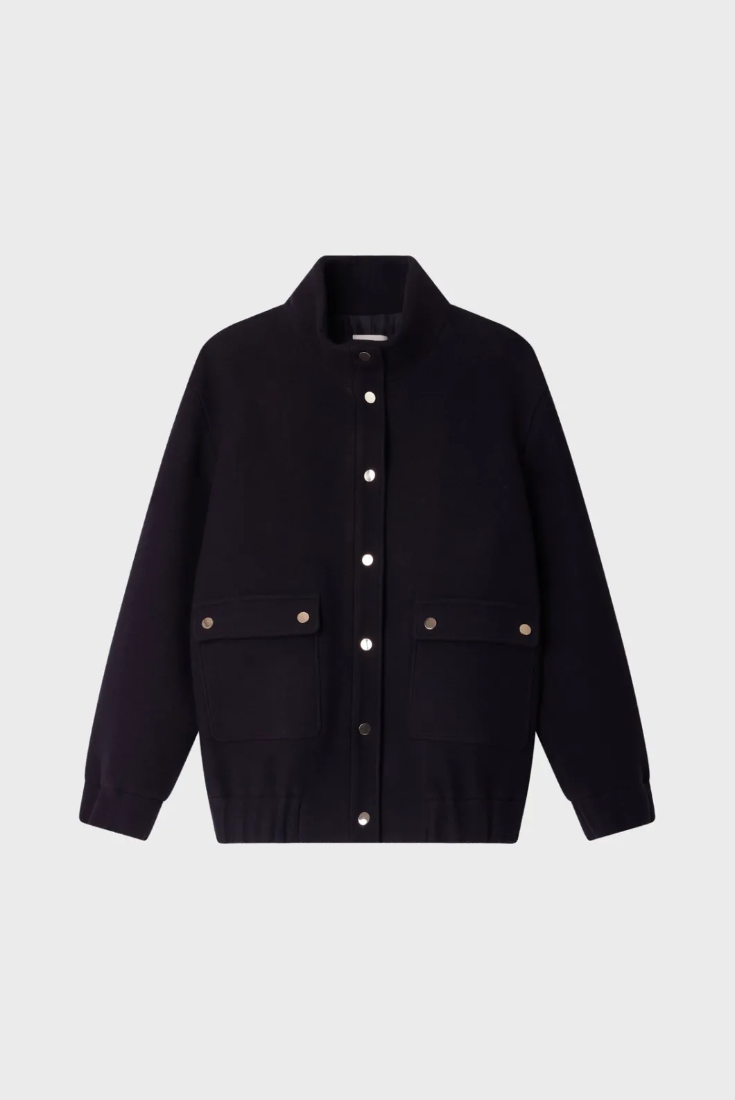 Blouson à col montant en laine - MATTEA | Pablo Outlet
