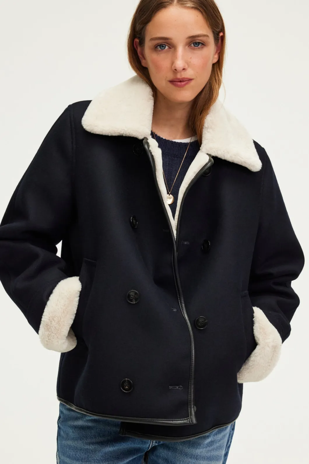 Blouson à fausse fourrure - LEANDRA | Pablo Fashion