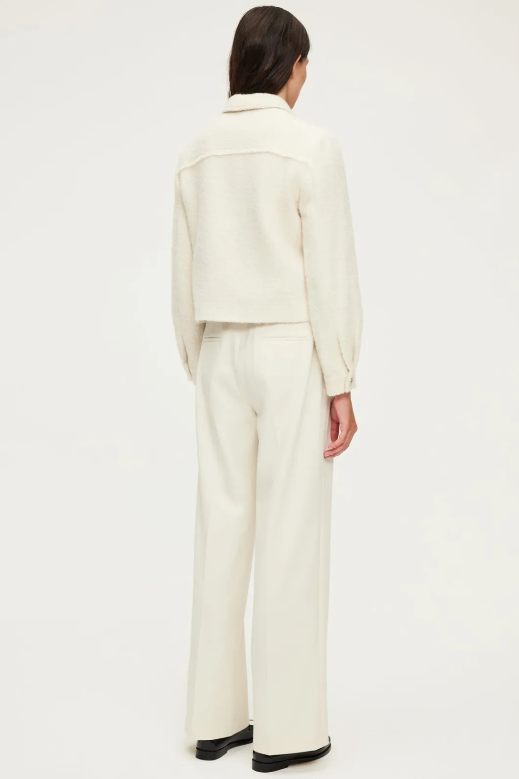 Blouson court en tweed - MARGUERITE | Pablo Online