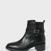 Boots en cuir à sangle - PAUL | Pablo Hot