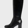 Bottes en cuir à talon - LIZZIE | Pablo Best