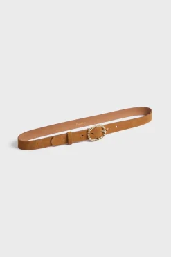 Ceinture en cuir velours - ROMA | Pablo Hot