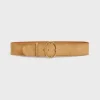 Ceinture large en cuir velours - BONNIE | Pablo Fashion