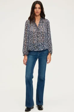 Chemise en mousseline fleurie - BELODIE | Pablo New