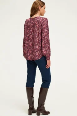 Chemise jacquard à fleurs - BELISSANDE | Pablo Shop
