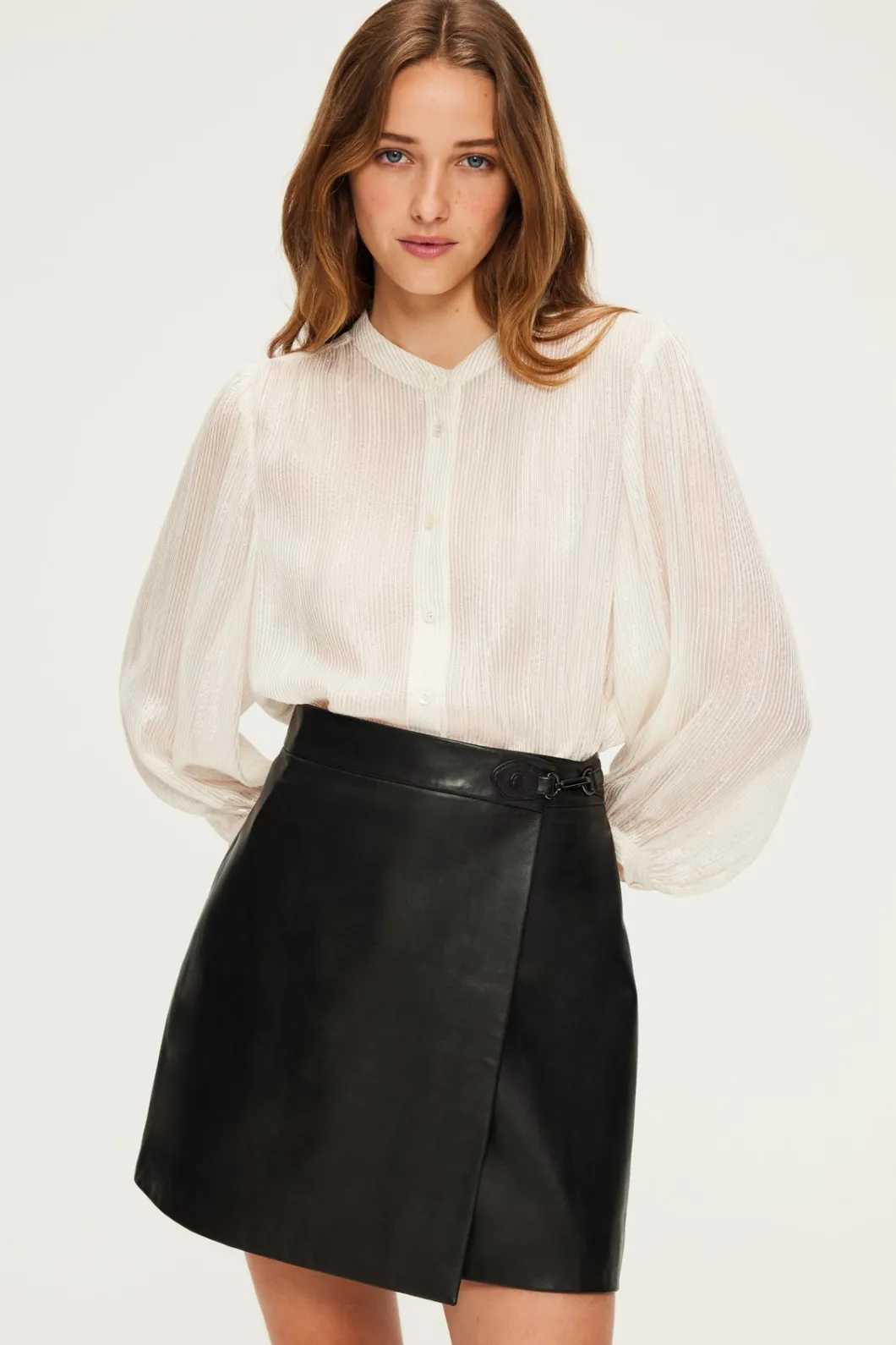Chemise légère à lurex - BELMINA | Pablo New