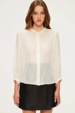 Chemise légère à lurex - BELMINA | Pablo New