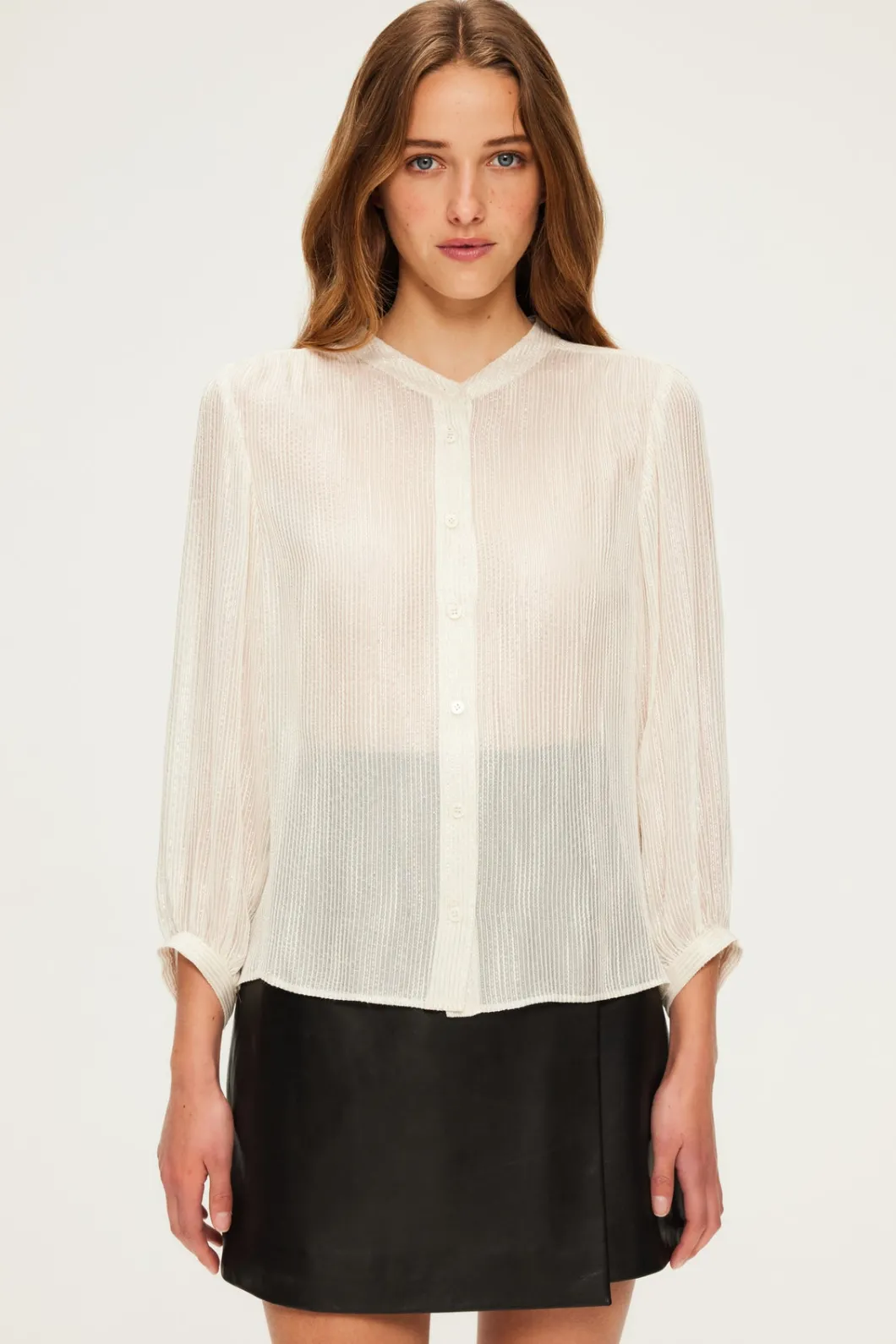 Chemise légère à lurex - BELMINA | Pablo New