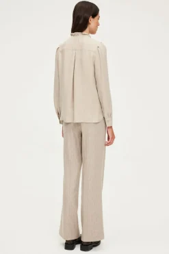 Chemise lurex à volants - BERWYN | Pablo Store