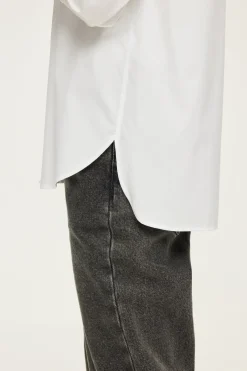 Chemise unie en coton - ANNABELLE | Pablo Online