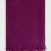 Echarpe unie en mohair mélangé - DELILA | Pablo New