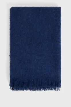 Echarpe unie en mohair mélangé - DELILA | Pablo Store