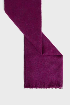 Echarpe unie en mohair mélangé - DELILA | Pablo New