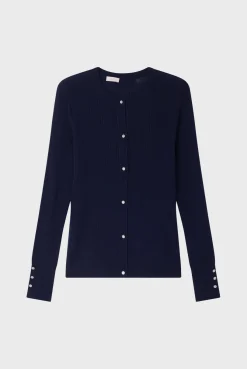 Gilet à côtes et strass - JAZIA | Pablo Discount