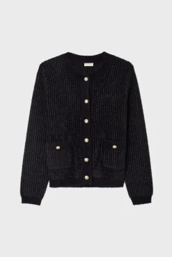Gilet chenille et lurex - JACINTHA | Pablo Outlet
