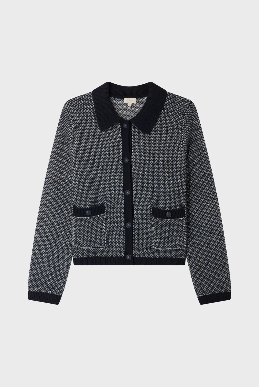 Gilet en laine à col polo - JAN | Pablo Best