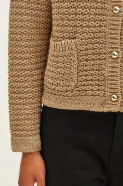Gilet en maille dée - JOEY | Pablo Store