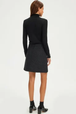 Jupe courte en tweed et lurex - CAMILLETTE | Pablo Clearance