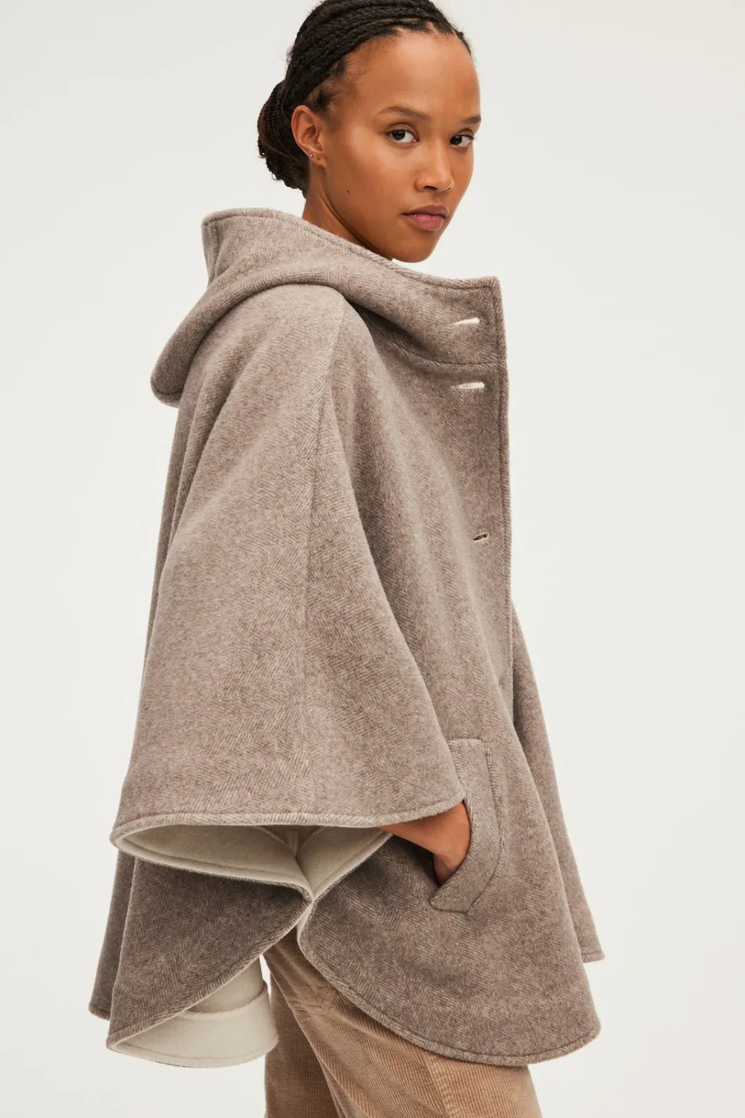 Manteau cape à capuche - LENAIC | Pablo Best Sale
