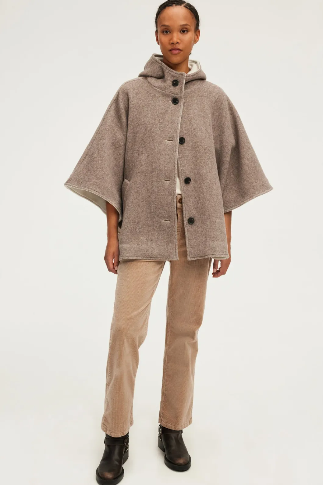 Manteau cape à capuche - LENAIC | Pablo Best Sale