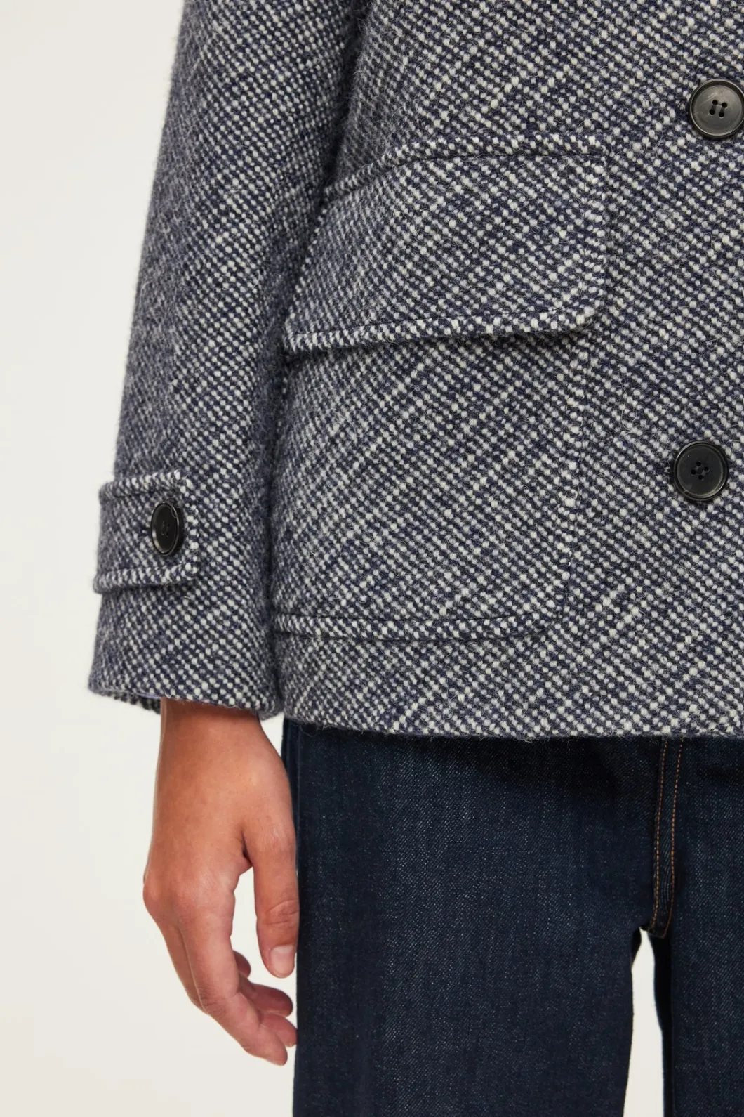 Manteau court à col montant - LYSIANE | Pablo Cheap