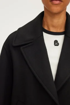 Manteau court en laine double face - LORLINE | Pablo Sale