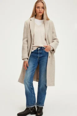 Manteau droit en laine - LORELIA | Pablo Hot