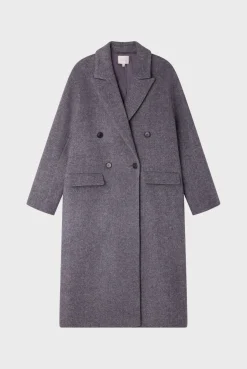 Manteau long à chevrons - LINE | Pablo Clearance