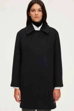 Manteau mi-long en laine - LYNDSAY | Pablo Sale