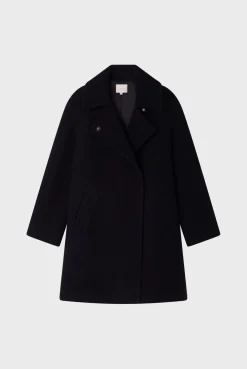 Manteau mi-long en laine - LYNDSAY | Pablo Sale