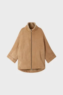 Manteau réversible en peau lainée - LYSA | Pablo Outlet