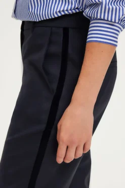 Pantalon à bande de velours - NIHELLE | Pablo Shop