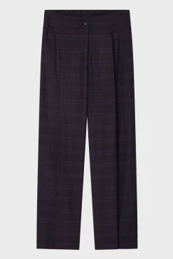 Pantalon carotte à carreaux - NOUHA | Pablo Sale