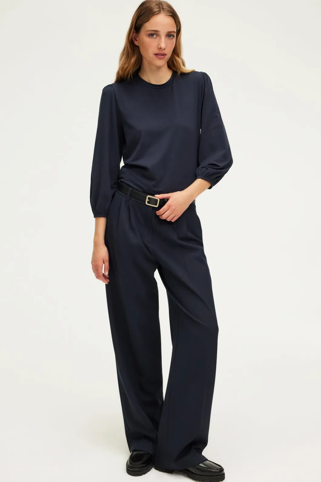 Pantalon carotte uni - NOUAILA | Pablo Best