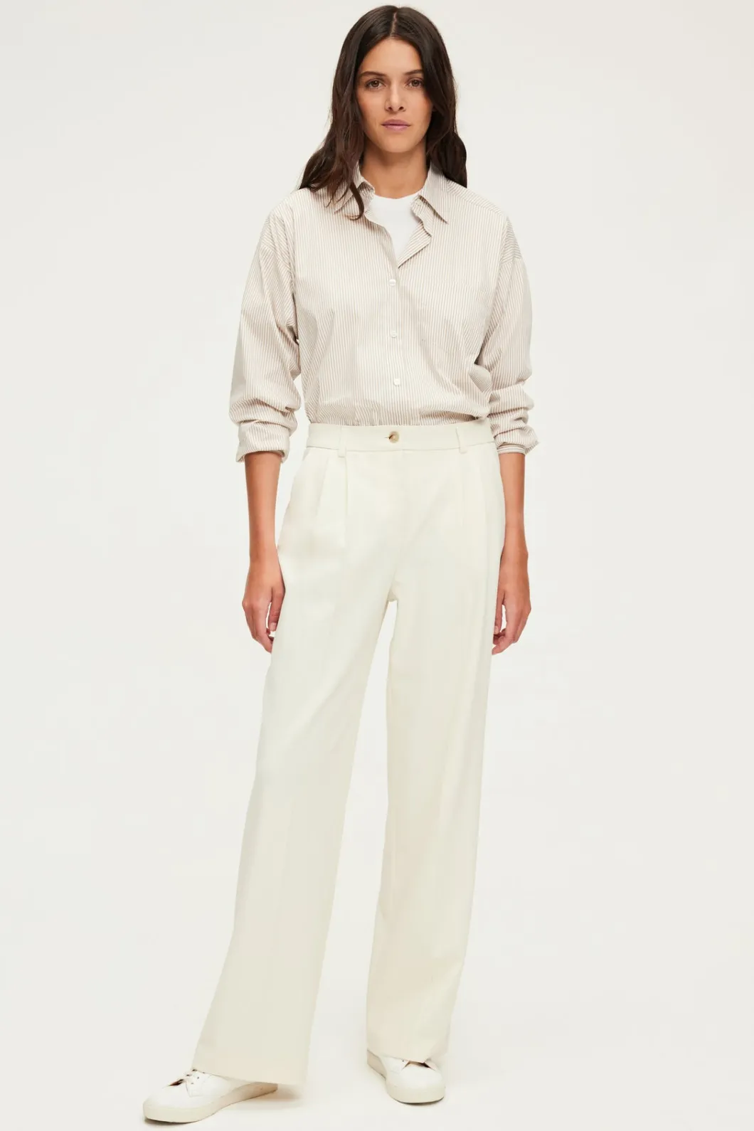 Pantalon carotte uni - NOUAILA | Pablo Online