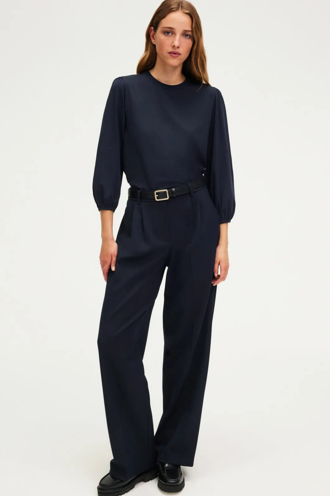 Pantalon carotte uni - NOUAILA | Pablo Best