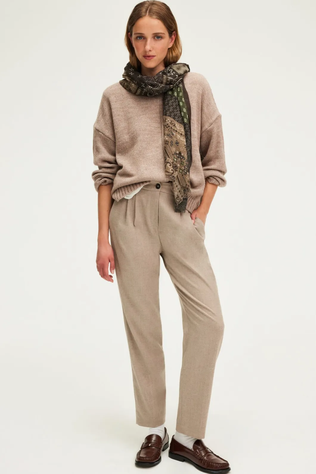 Pantalon en flanelle - NAVA | Pablo New