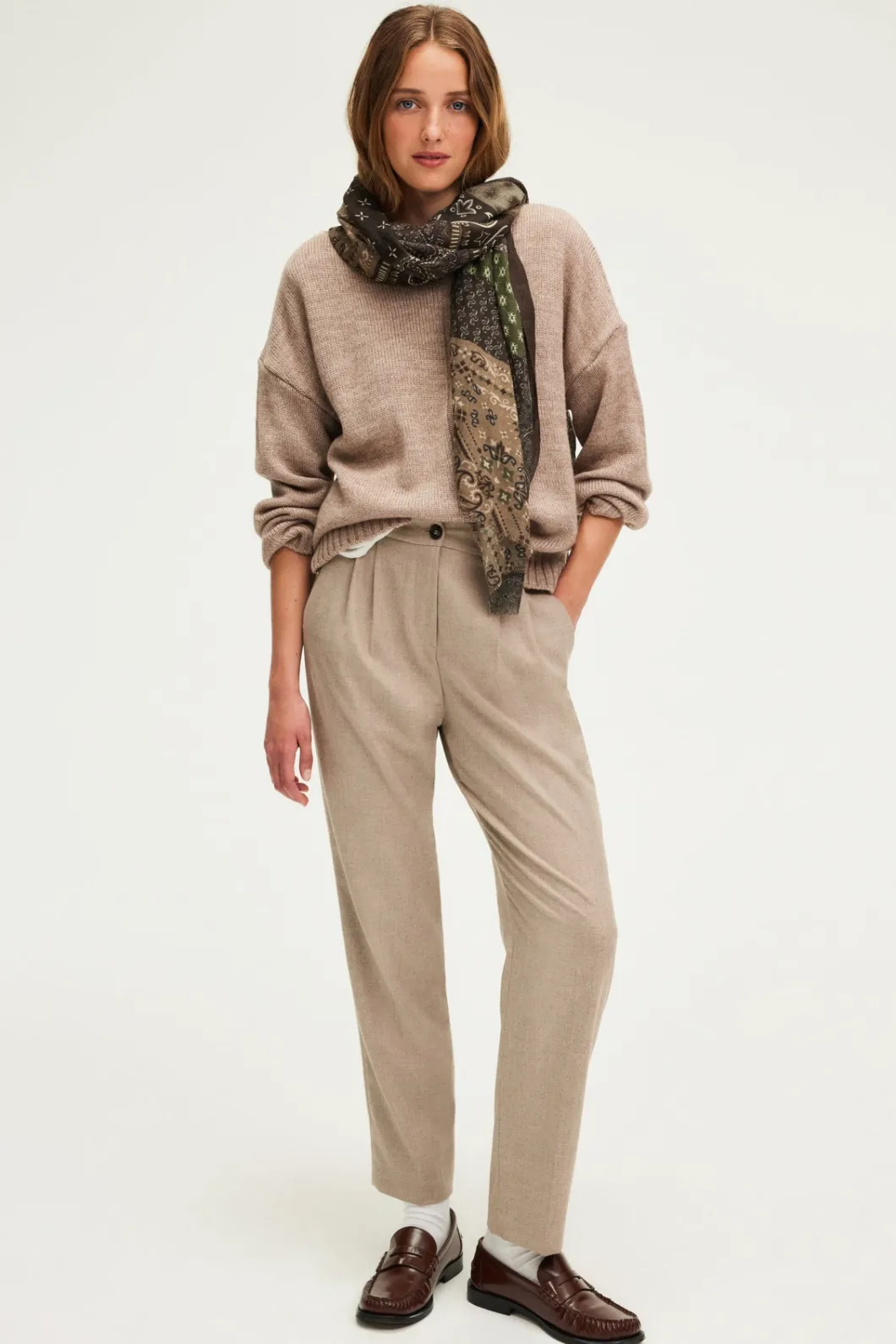 Pantalon en flanelle - NAVA | Pablo New