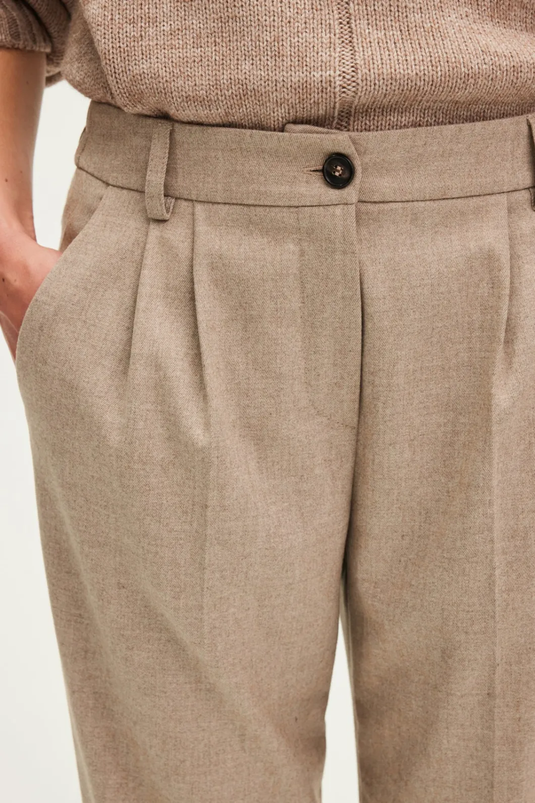 Pantalon en flanelle - NAVA | Pablo New