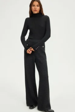 Pantalon large en tweed et lurex - NARELLE | Pablo Best Sale