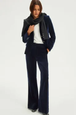 Pantalon large en velours lisse - NAIS | Pablo Cheap