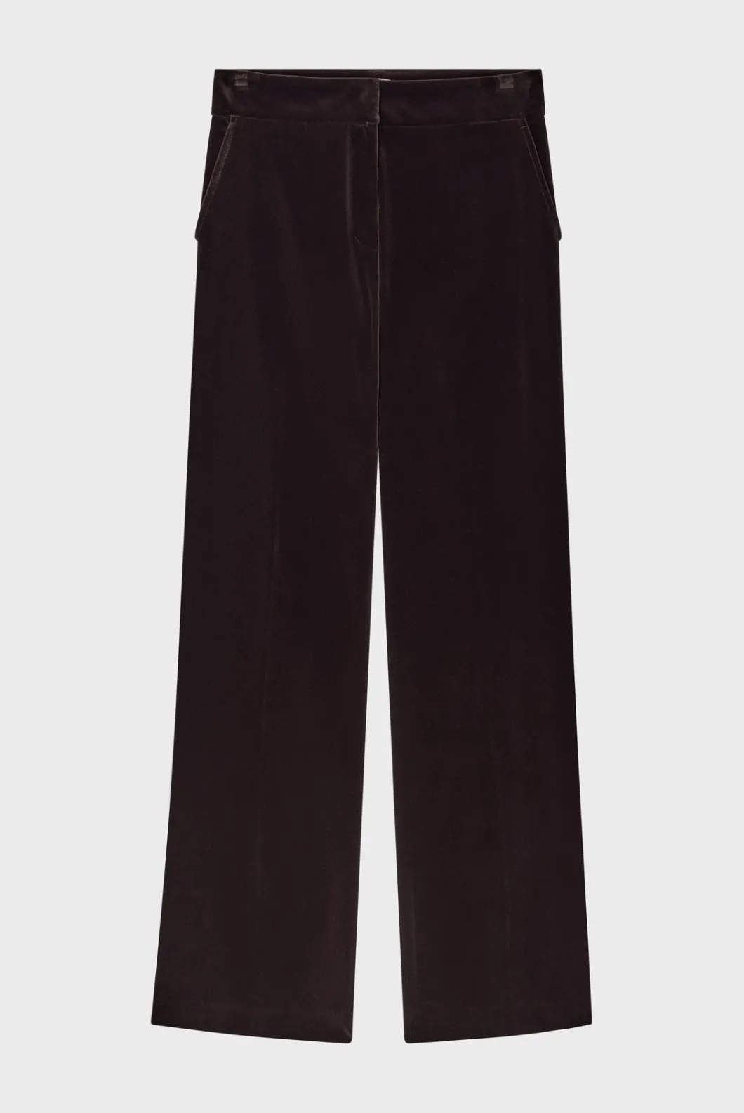 Pantalon large en velours lisse - NAIS | Pablo Discount