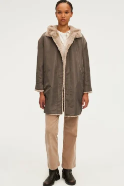 Parka réversible à capuche - LOUANE | Pablo Fashion