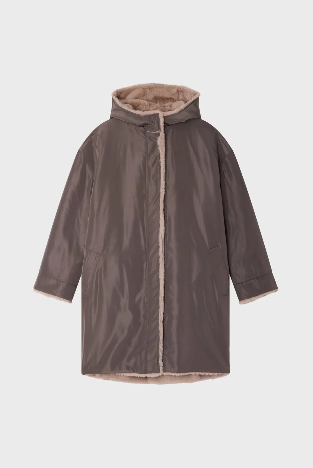 Parka réversible à capuche - LOUANE | Pablo Fashion